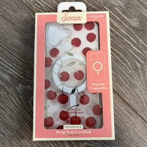 Sonix‎ MagSafe Case for iPhone 16 Pro Max, Clear Cherry On Top Design